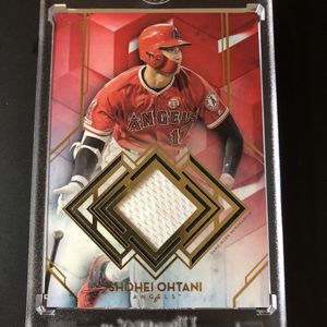 希少】2020 よくなら 大谷翔平 実使用ジャージ カード panini エンゼルス