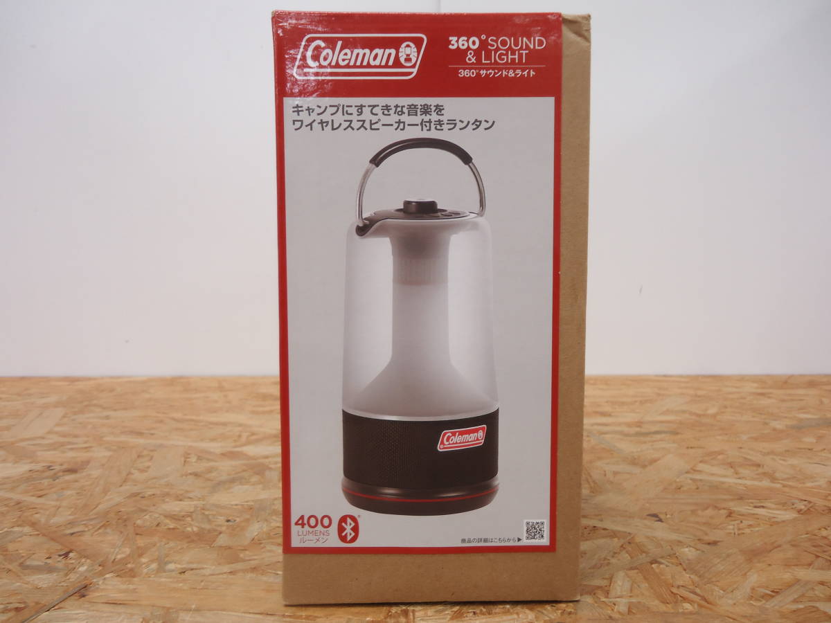 人気定番，定番人気 160-A⑩491 コールマン 360&deg; サウンド＆ライト ランタン(ランタン)｜売買されたオークション情報、yahooの商品情報をアーカイブ公開 - オークファン その他