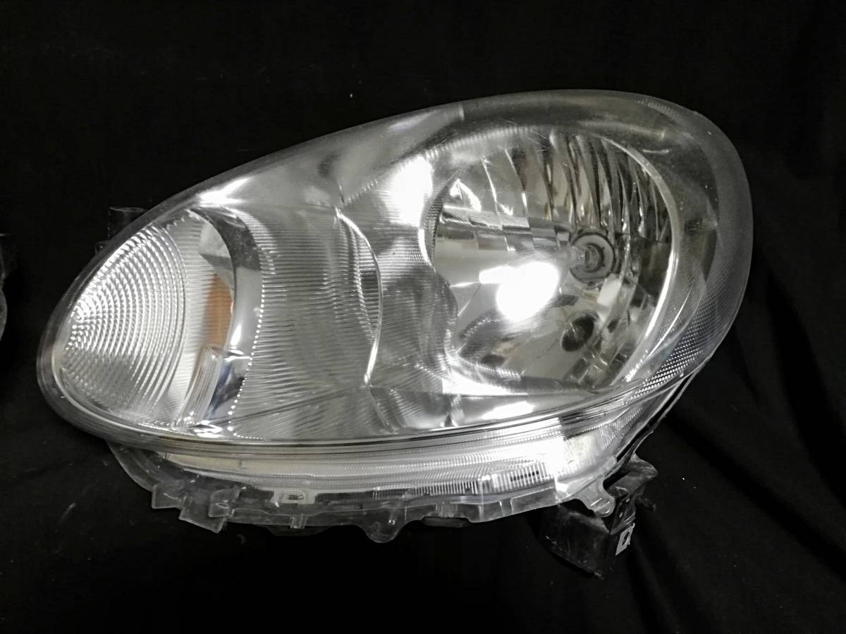 1349 K13 マーチ 日産 レベライザー付 ハロゲンヘッドライト左右セット