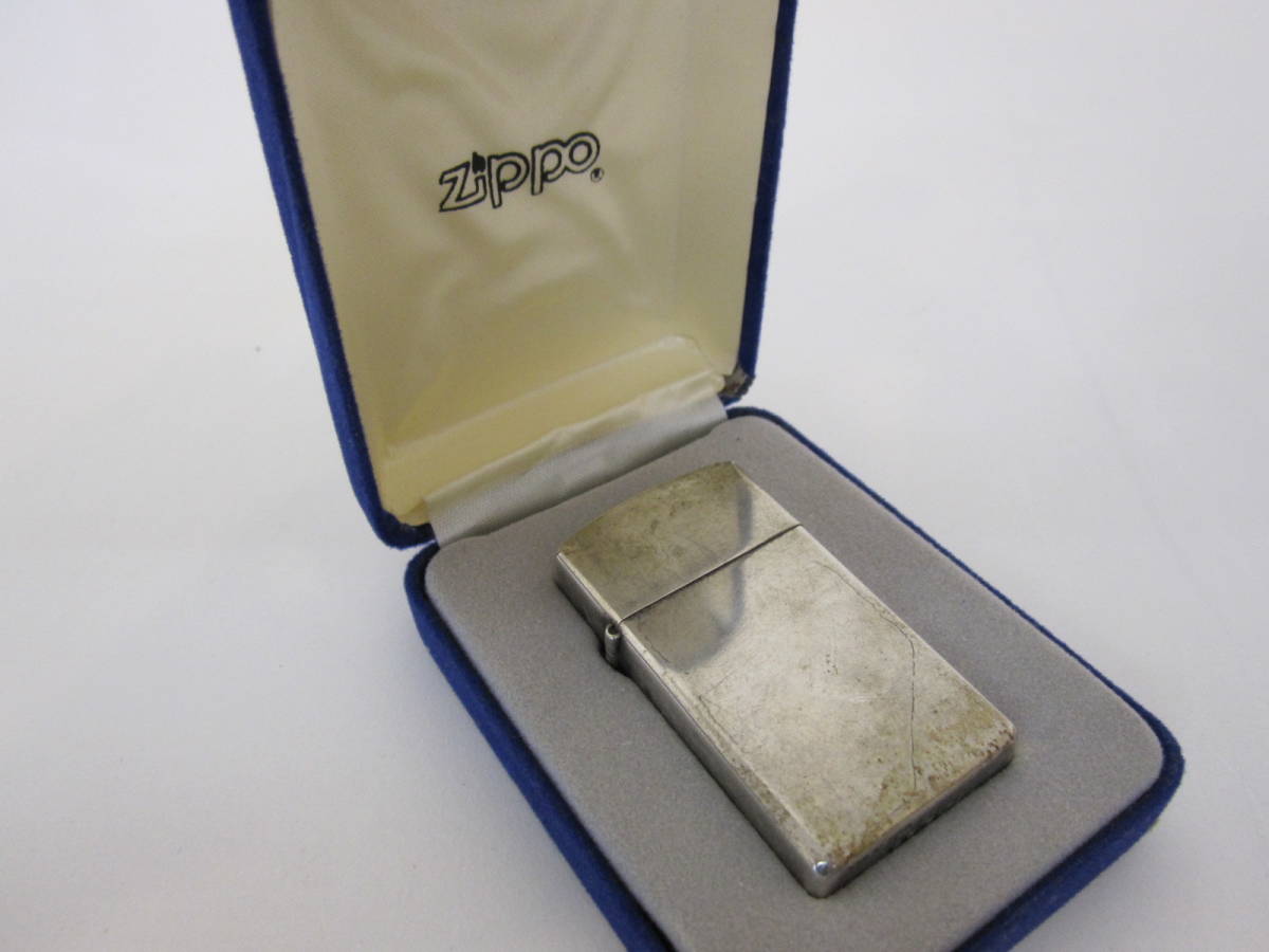 STERLING ⁄ 0 ジッポー ジッポ スリム Zippo スターリングシルバー