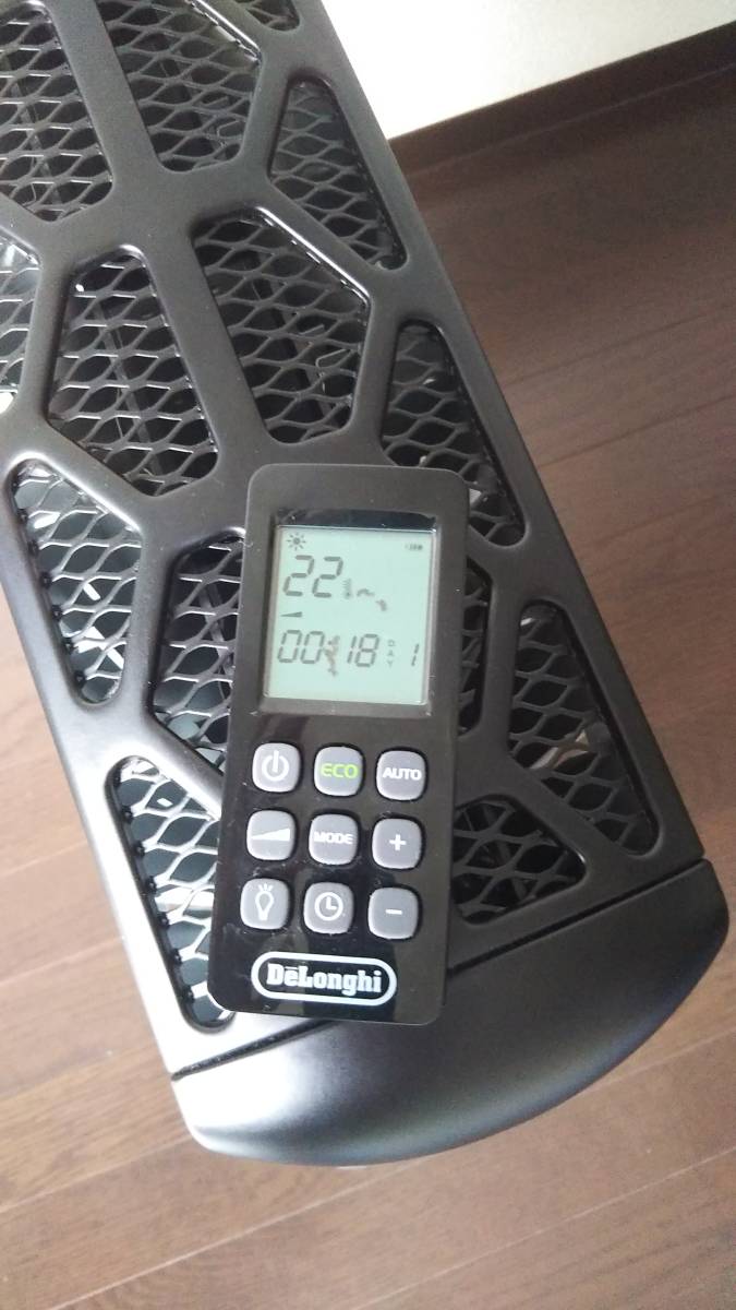 デロンギ マルチダイナミックヒーター MDH15-BK リモコン付き
