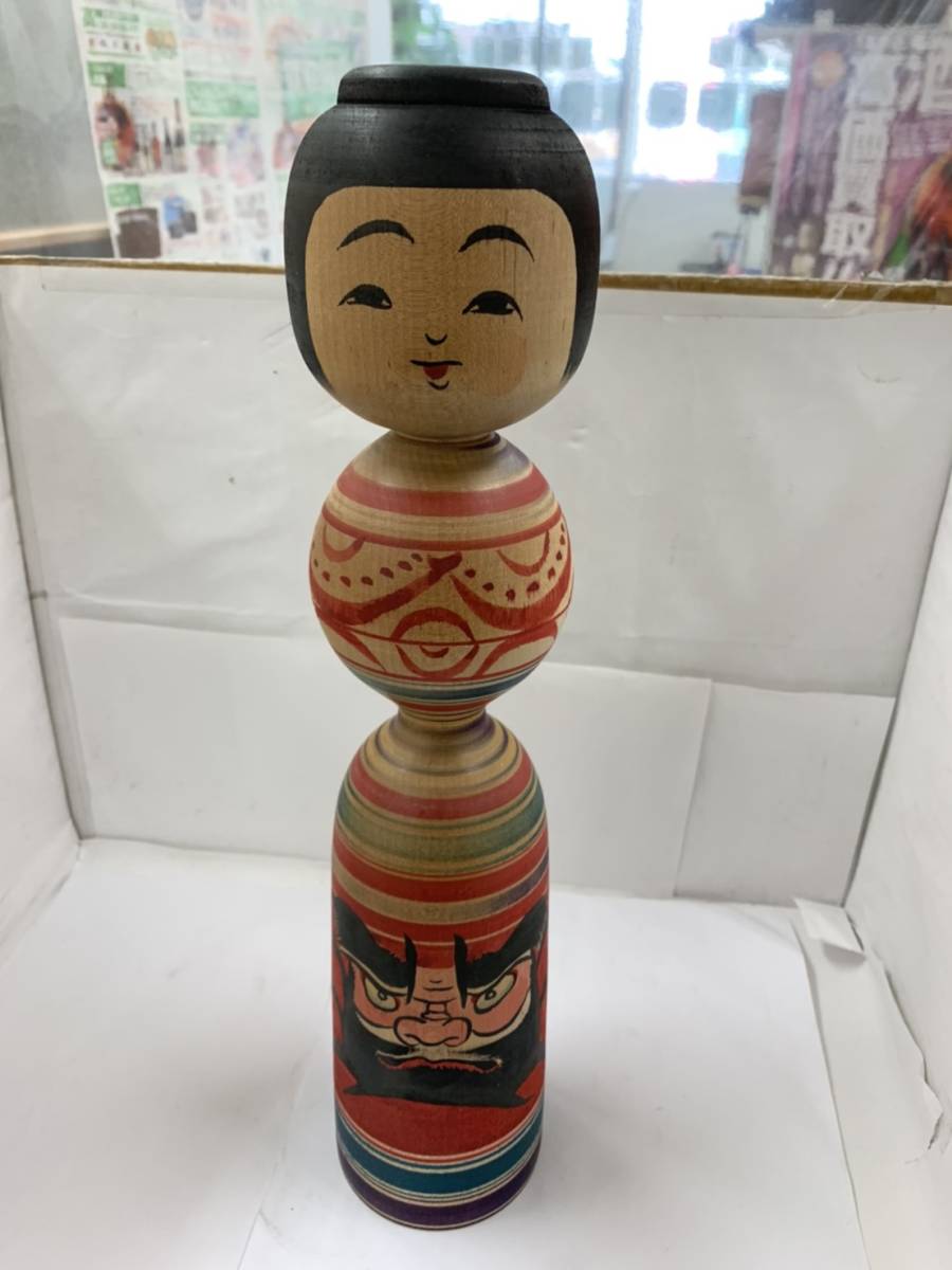 841 中古保管品 伝統こけし 阿保金光 約36cm Yahoo 841 中古保管品 伝統こけし 阿保金光 約36cm Yahoo