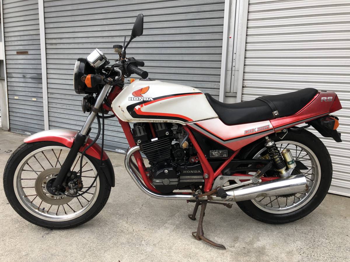 値下げ　ＣＢＸ２５０ＲＳ　レストアベース CBX250RS 書類、鍵付きレストアベース車(ホンダ)｜売買された