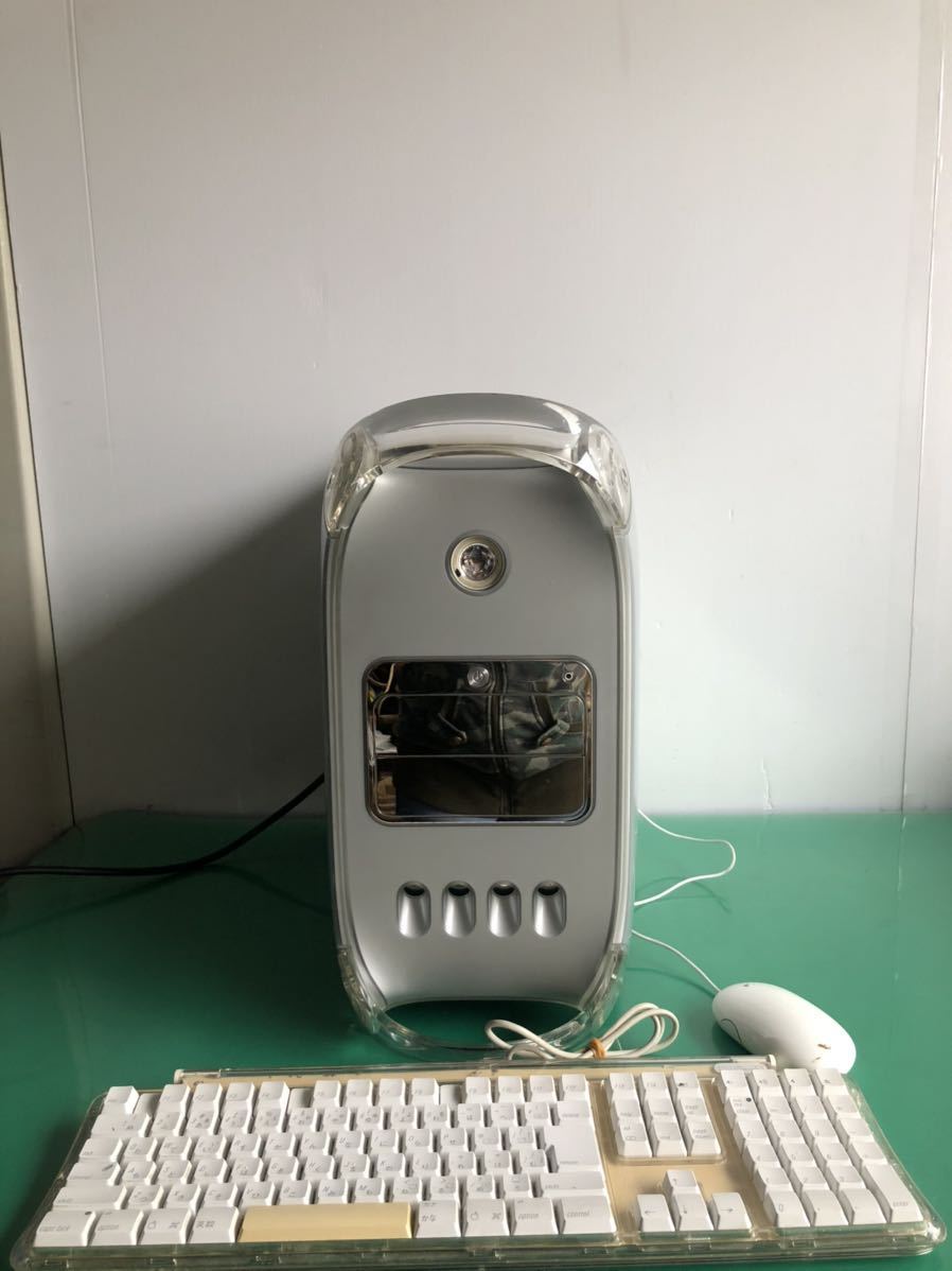 Mac - Power Apple G4 ジャンク品 G4をモニター、キーボード、マウス