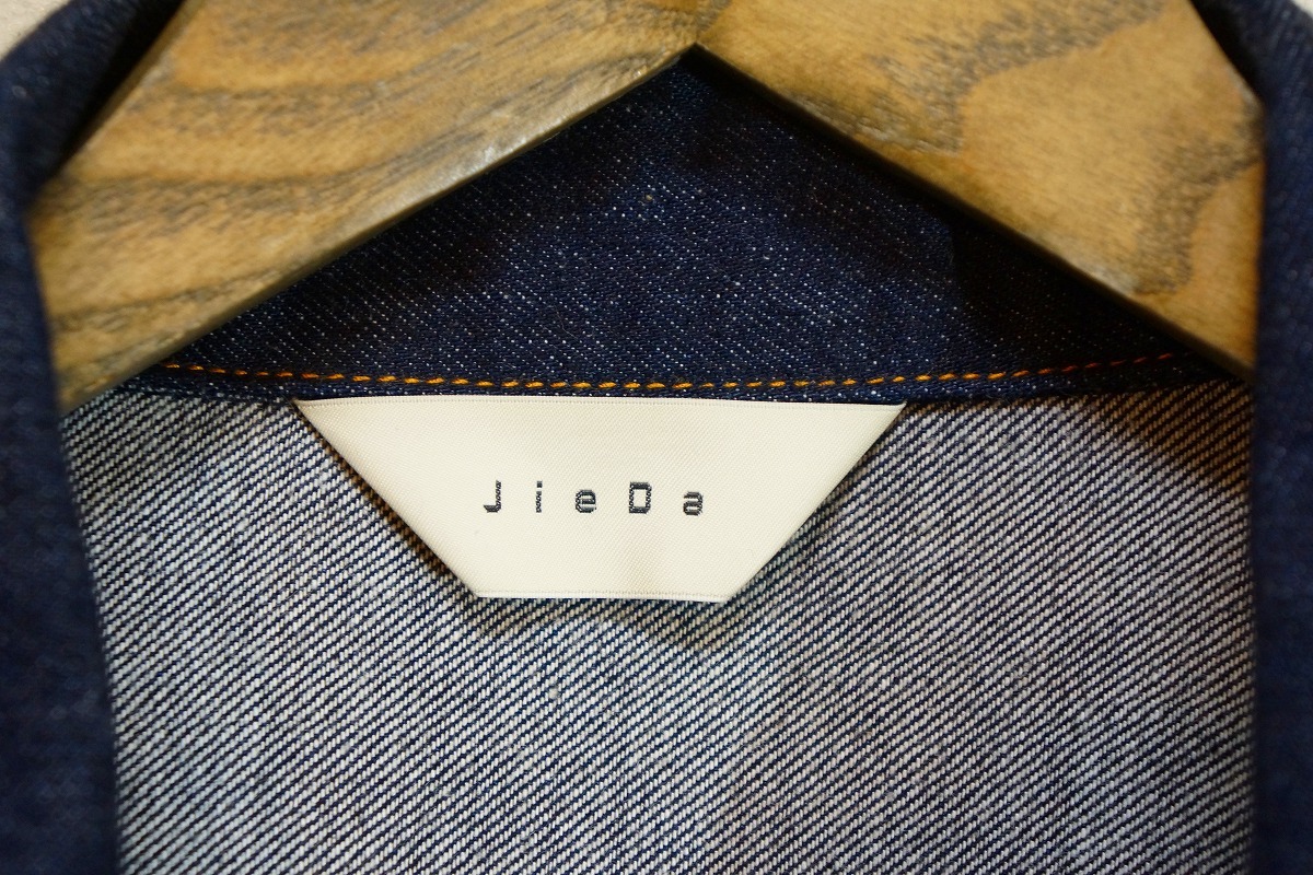 美品 19AW JIEDA ジエダ switching jean jacket スイッチング ジーン