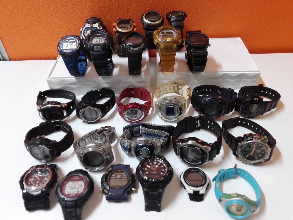 新作登場，100%新品 まとめ売り CASIO/カシオ その他 腕時計まとめ/ジャンク//T028(G-SHOCK)｜売買されたオークション情報、yahooの商品情報をアーカイブ公開 - オークファン G-SHOCK
