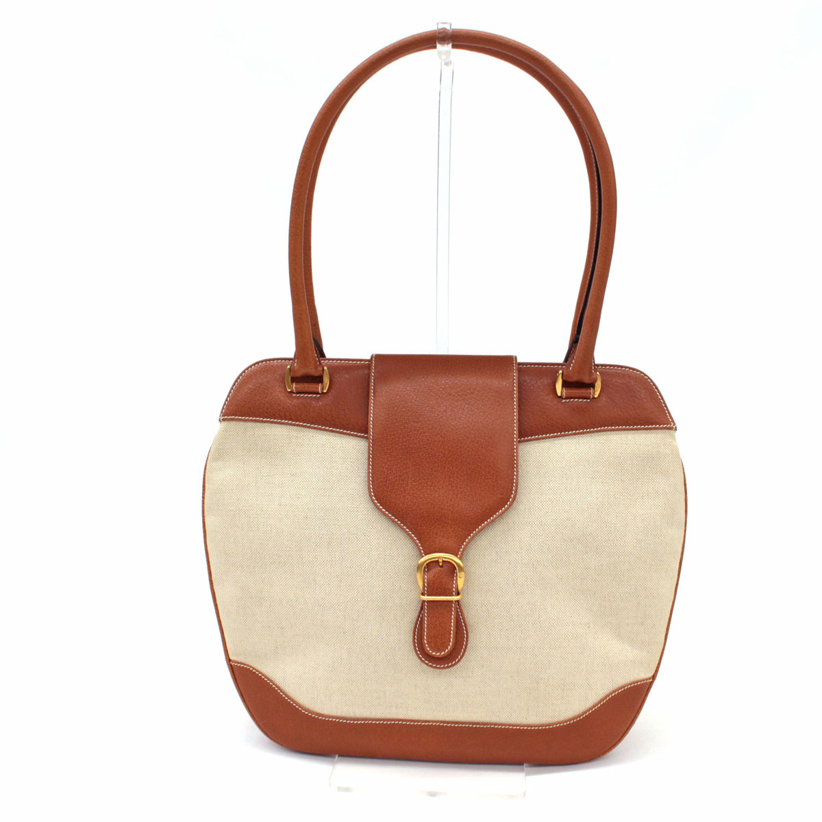 GUCCI GGキャンバス グッチ レザー オールドグッチ トートバッグ 