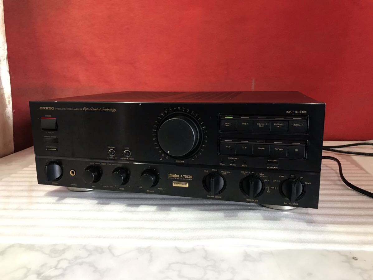 Integra ONKYO Yahoo!オークション a-701xd A-701XGの仕様 プリメイン