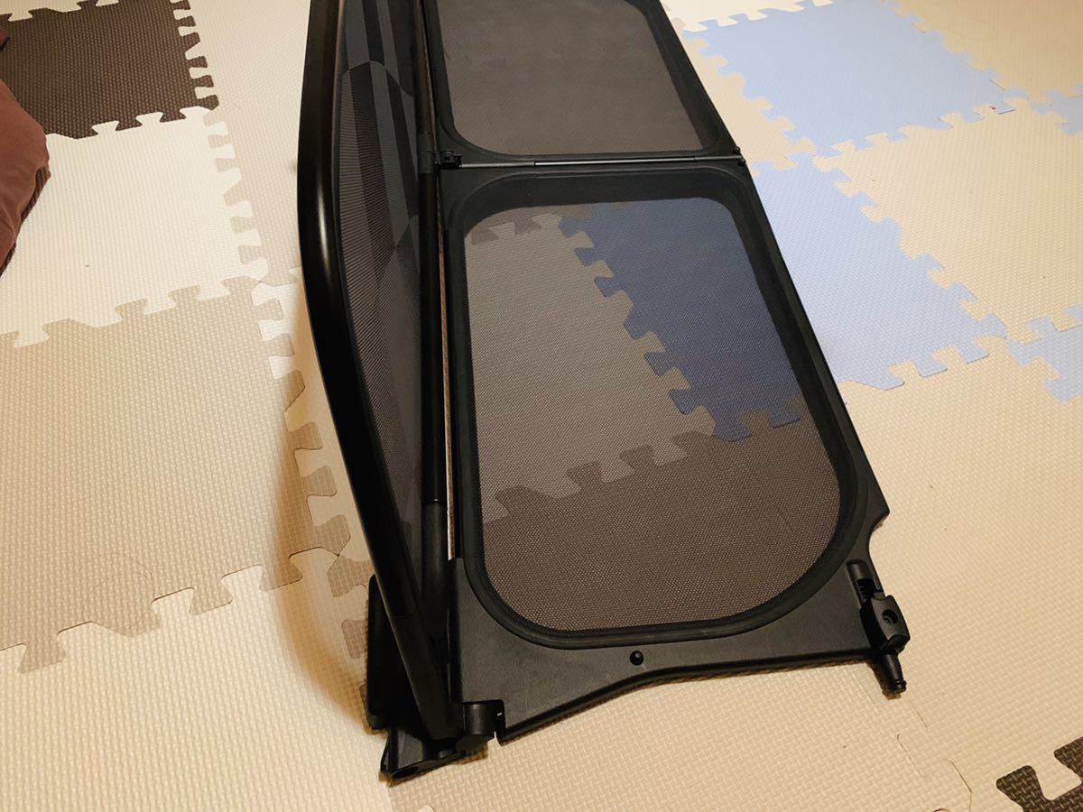 MINI R52 R57 ウインドディフレクター コンバーチブル チェッカー 