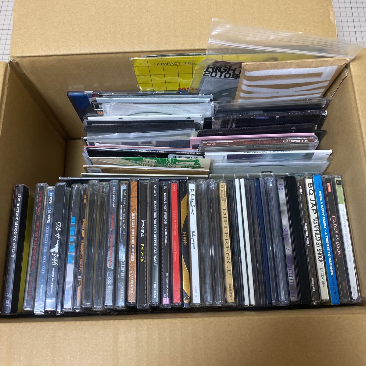 ジャンク品 パンク・ハードコア セット DEMO CD-R ペラジャケ CD PUNK