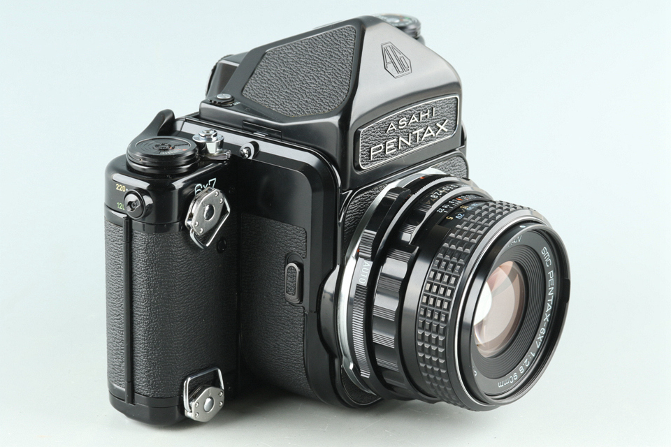 Asahi Pentax 6x7 TTL + 6x7 90mm F/2.8 Lens + Grip #29507E1