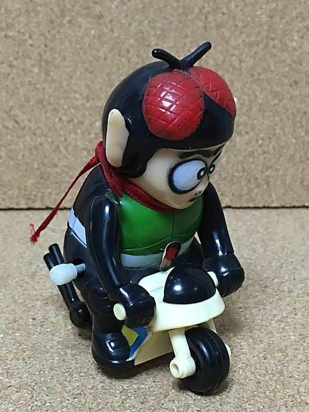 仮面ノリダー &ミニバイク 当時物 チョロQ ソフビ とんねるずの