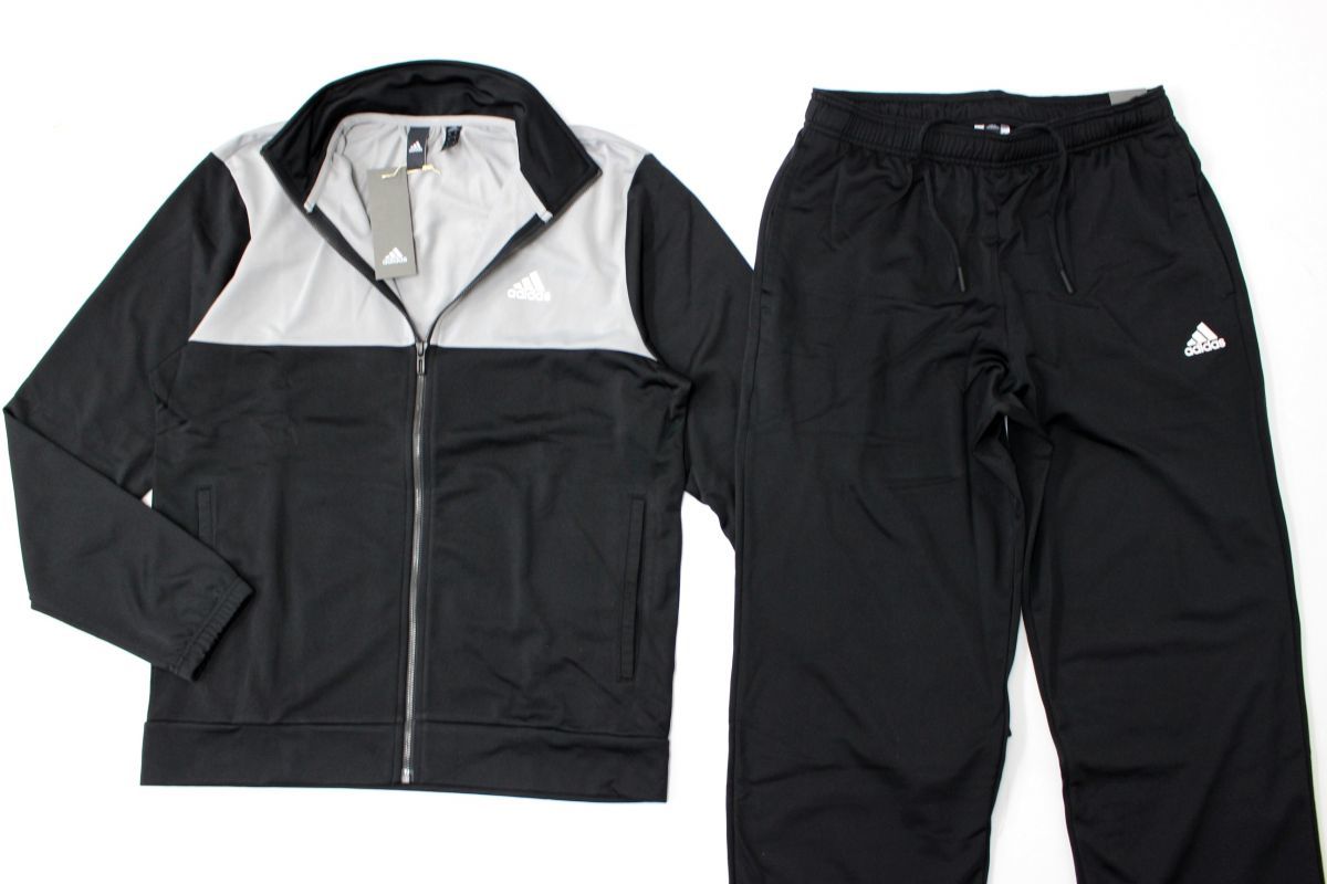 超激得，最新作 アディダス adidas メンズ トレーニング 裏起毛 ジャージ ジャケット ロングパンツ 上下セット 黒 SETCF1615-L 五 弐 QWER(アディダス)｜売買されたオークション情報、yahooの商品情報をアーカイブ ジャージ
