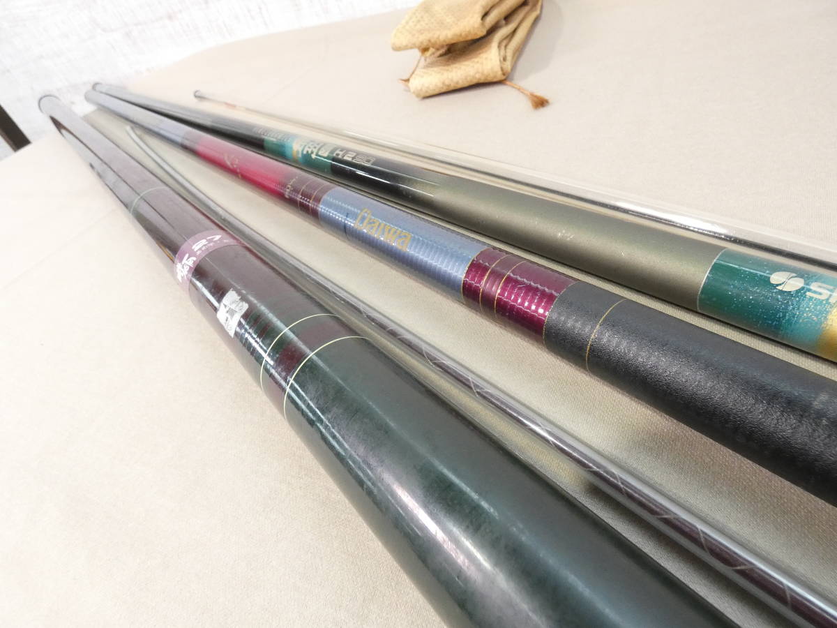 新作入荷，正規品 ジャンク 鮎竿３本まとめて シマノ 時雨Ｈ/2 90/ダイワ/シマノ 時雨27/友釣り竿/口割れあり ＠160 0483⑥(アユ竿)｜売買されたオークション情報、yahooの商品情報をアーカイブ公開 - オークファン アユ竿