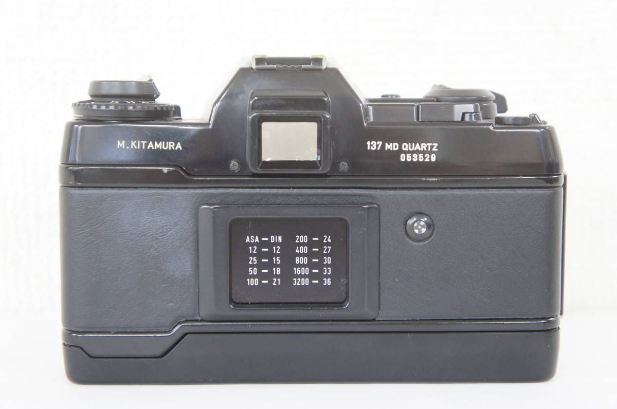 21] CONTAX コンタックス 137 MD QUARTZ フィルムカメラ Carl Zeiss 