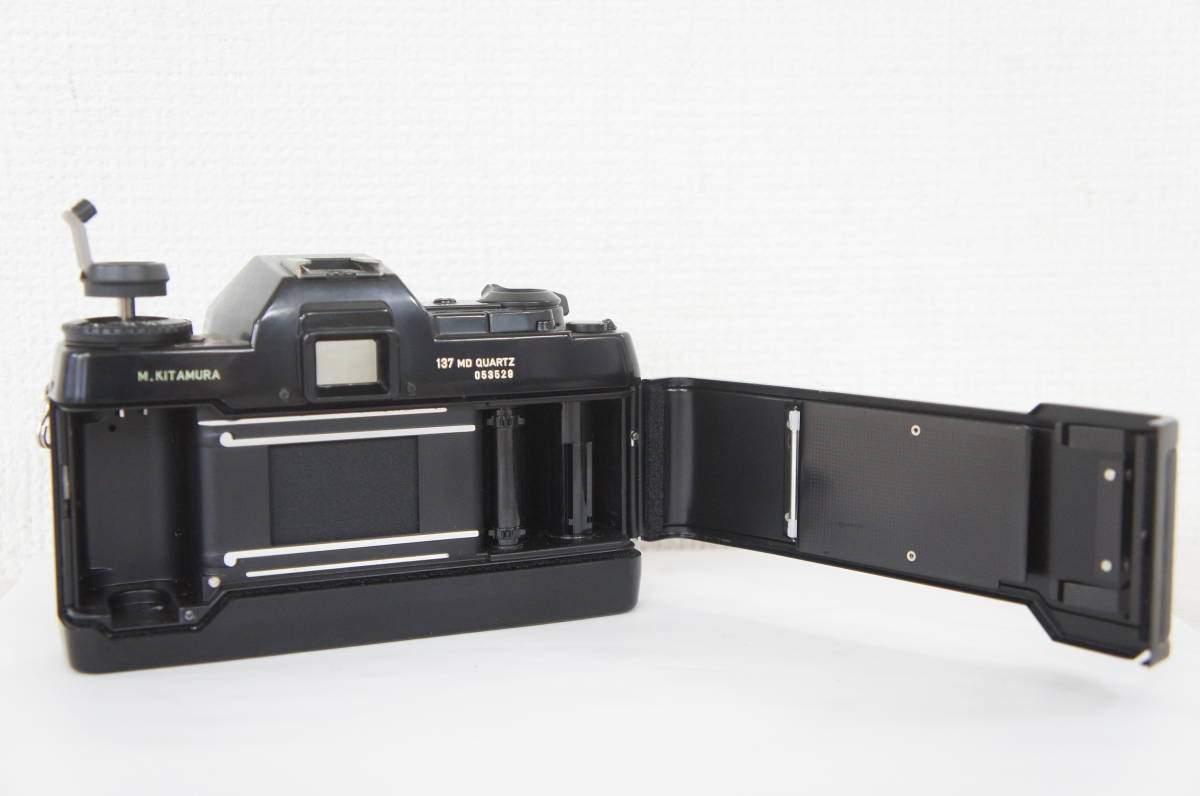 21] CONTAX コンタックス 137 MD QUARTZ フィルムカメラ Carl Zeiss 