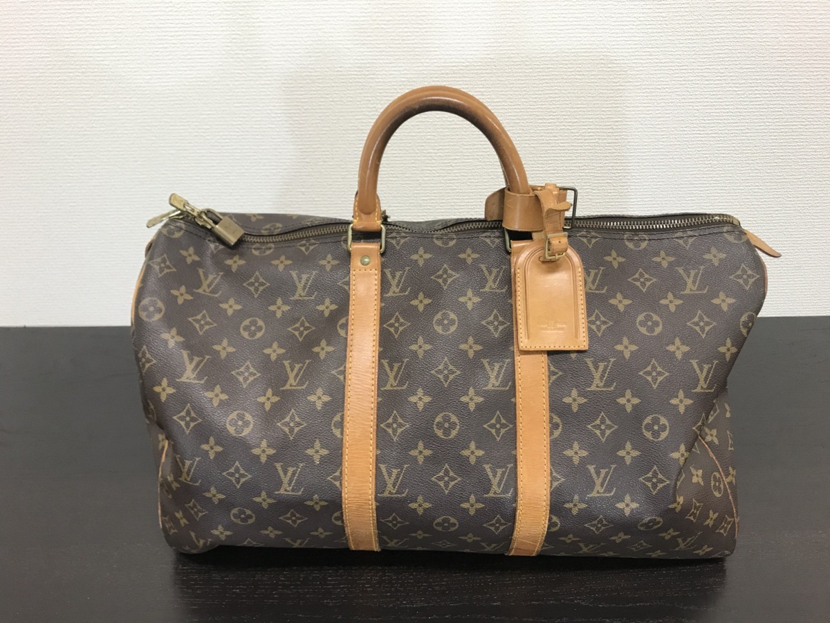 【人気セール，送料無料】 １円 ルイヴィトン Louis Vuitton モノグラム キーポル50 ボストンバック M51272(ボストンバッグ)｜売買されたオークション情報、yahooの商品情報をアーカイブ公開 - オークファン かばん、バッグ