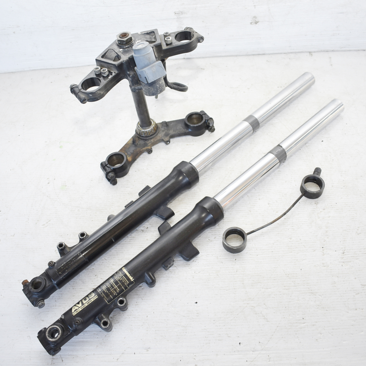 カワサキ FX400R ZX400D 36mm フロントフォーク トップブリッジ