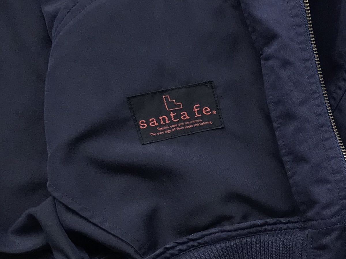 美品 santa fe MA-1型 ジップアップジャケット サンタフェ メンズ 