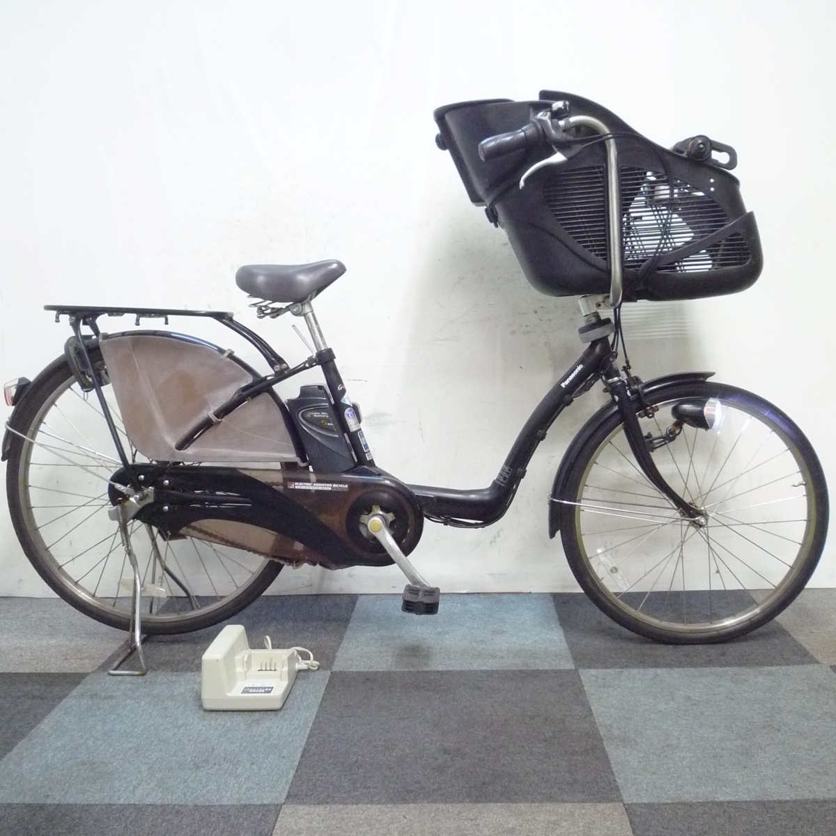 全国無料，格安 電動自転車 新基準 パナソニック ギュット 子供乗せ 5Ahバッテリー 充電器付 F22/R26インチ 3段変速 Panasonic gyutto(電動アシスト自転車)｜売買されたオークション情報、yahooの商品情報をアーカイ 電動アシスト自転車