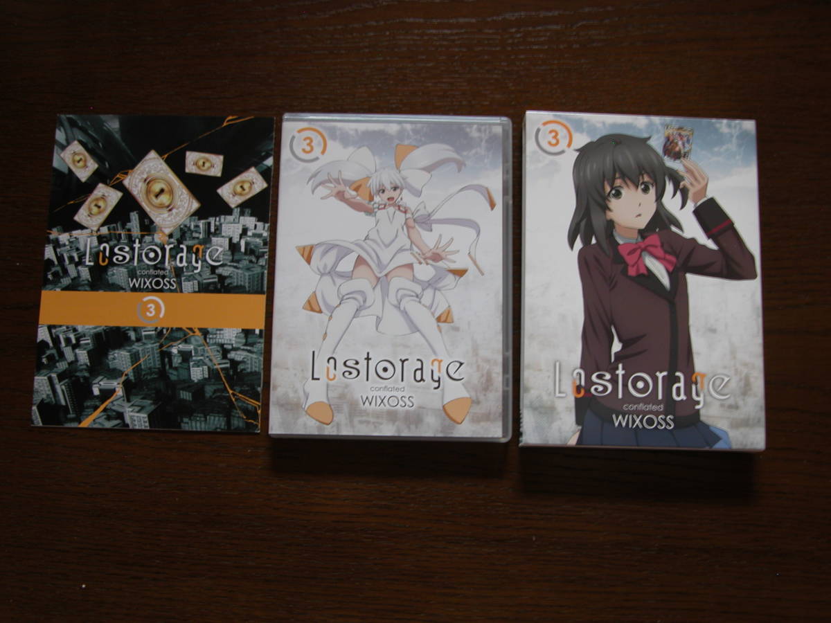 ◇【BD ＋ DVD 計3セット】 Selector spread WIXOSS BOX 1 & 2 