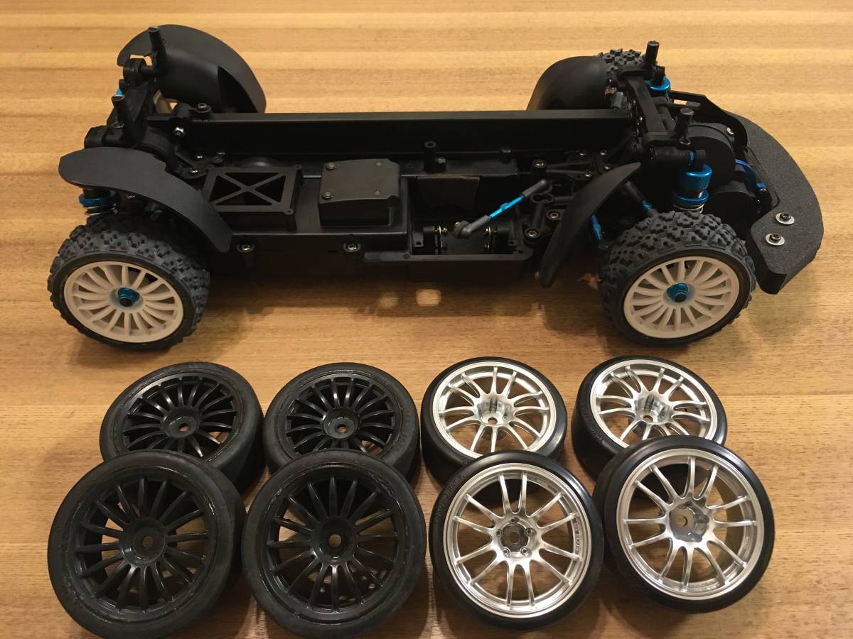 タミヤXV-01 トヨタヤリスWRC ロングダンパー仕様 XV-01