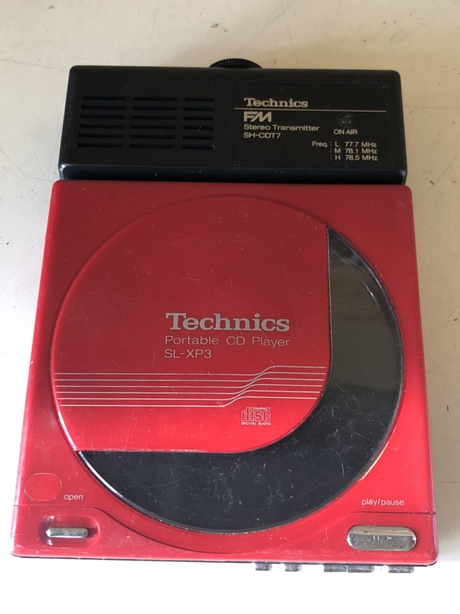 d*3様 Technics SL-XP3 SH-CDT7FMステレオトランスミッ Technics SL-XP3 SH-CDT7FMステレオトランスミッ 松下電器産業