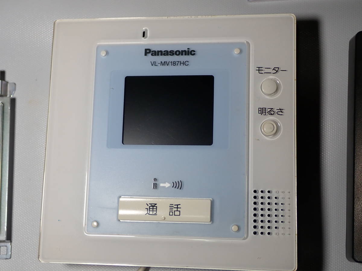 カラーテレビドアホン Panasonic VL-SV187HC パナソニック VL-MV187HC