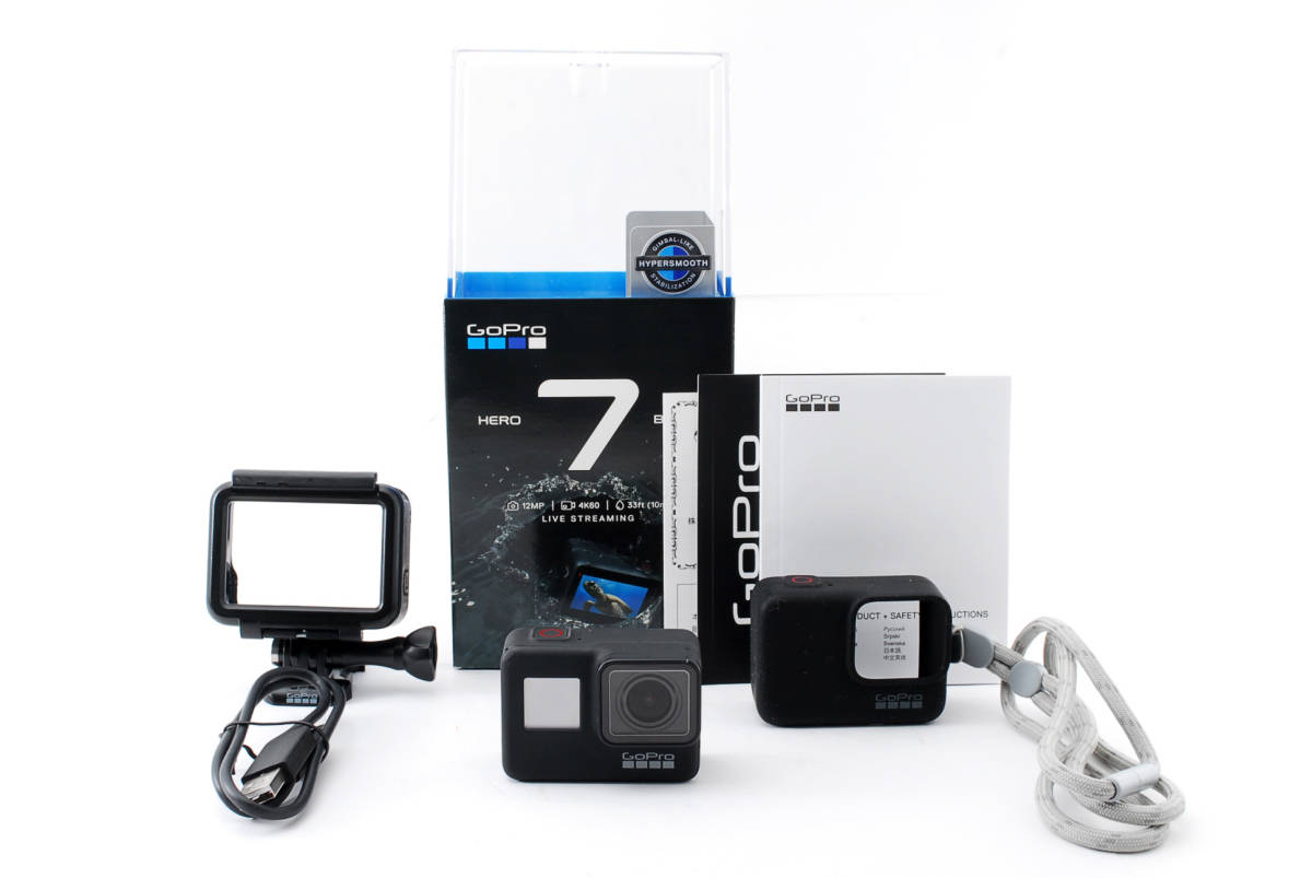 美品　GoPro BLACK7　付属品多数 ☆良品・付属品多数☆GoPro ゴープロ HERO7 Black GoPro HERO7 Black