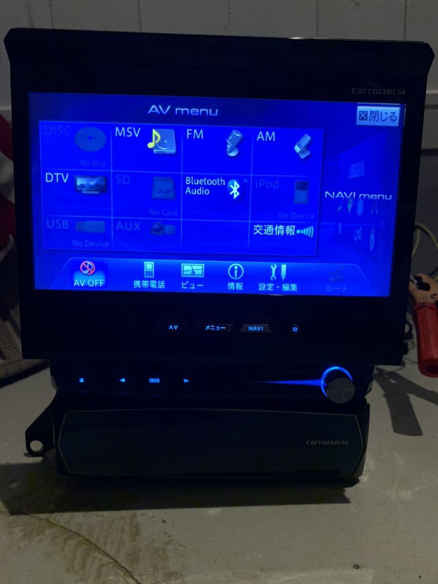 サイバーナビ カロッツェリア HDDナビ AVIC-ZH77 AVIC-ZH0007 フルセグ