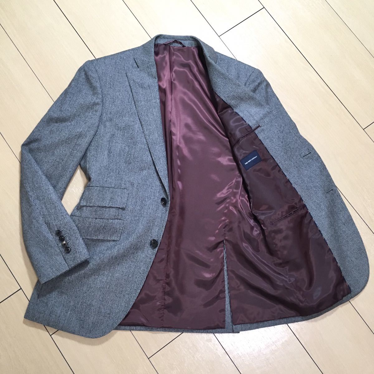 スーツカンパニー SOLIVO カノニコ社 セットアップ スーツ 黒 SUIT 