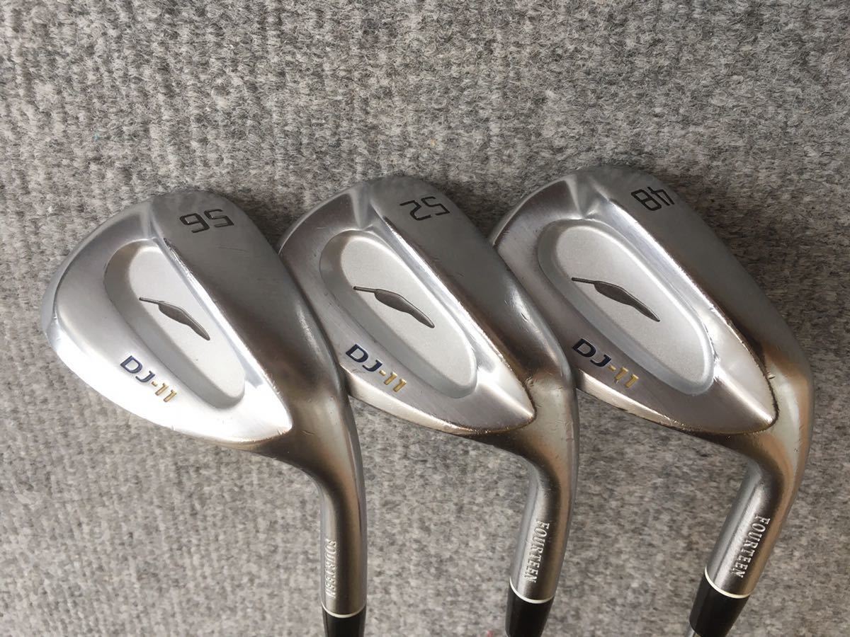 数量限定，品質保証 フォーティーン DJ11 48 52 56 NS950GH WEDGE 3本セット(フォーティーン)｜売買されたオークション情報、yahooの商品情報をアーカイブ公開 - オークファン 男性右きき用