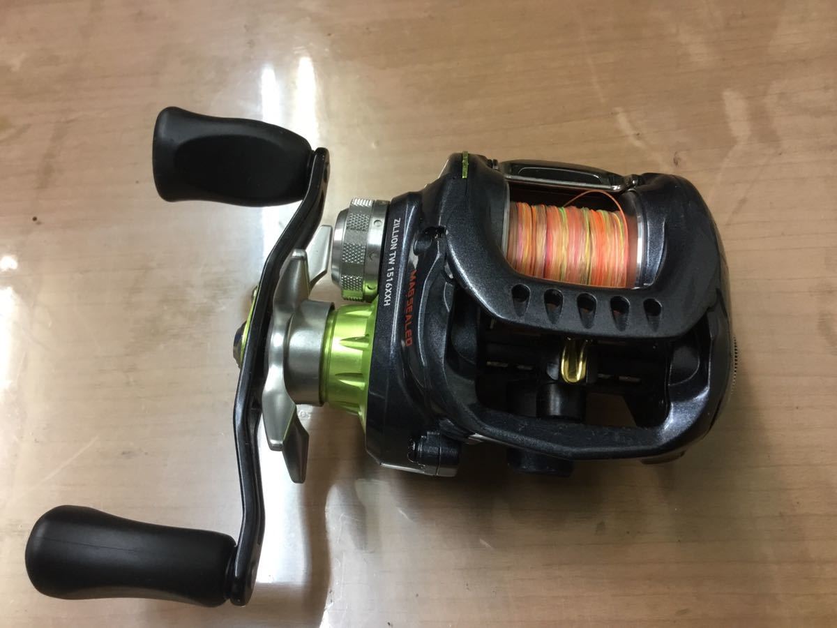  DAIWA ダイワ ジリオン TW1516 XXH ギア比9.1(ダイワ)｜売買されたオークション情報、yahooの商品情報をアーカイブ公開 - オークファン ダイワ