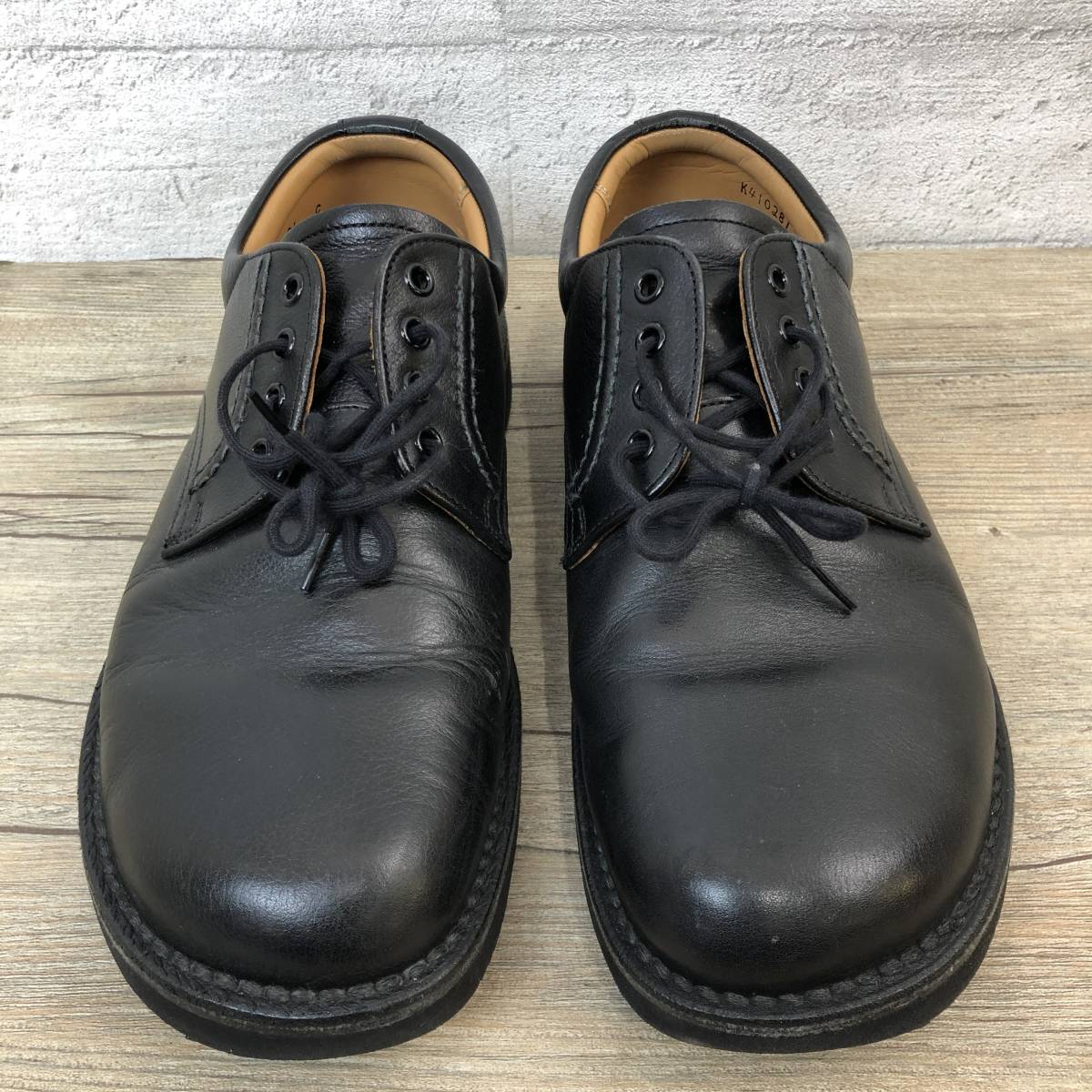REGAL Walker ビジネスシューズ JJ23 26㎝ プレーントゥ 牛革 ブラック