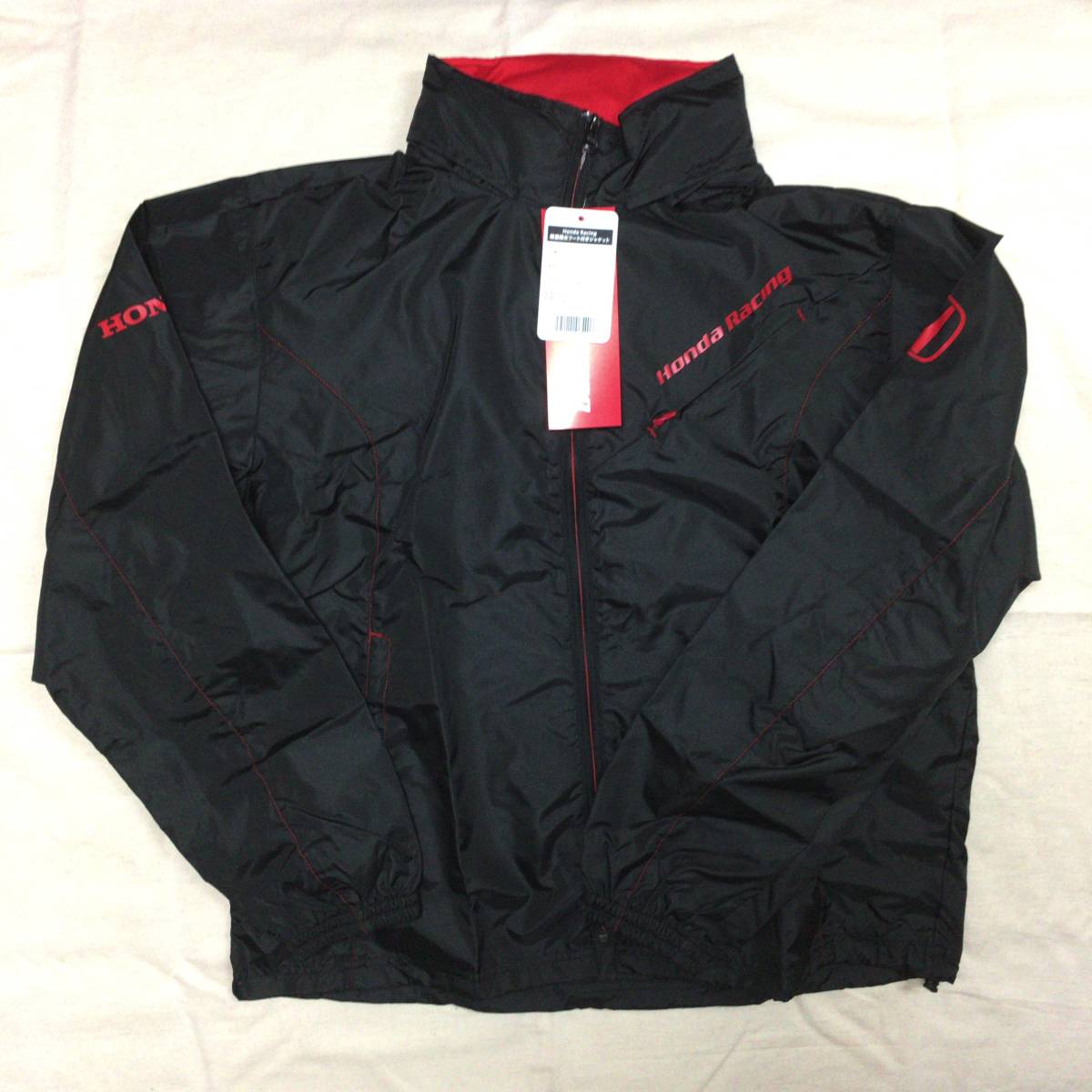 Kushitani K-2342 Stretch Windbreaker, Gray⁄White, XL