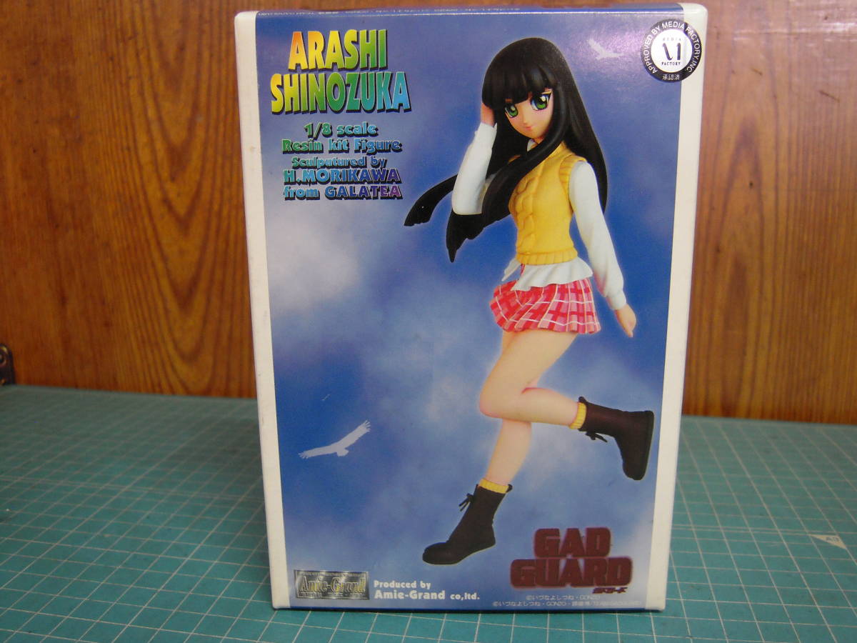アミエ・グラン 1/8 篠塚アラシ（GAD GUARD) レジンキット未組立新品 