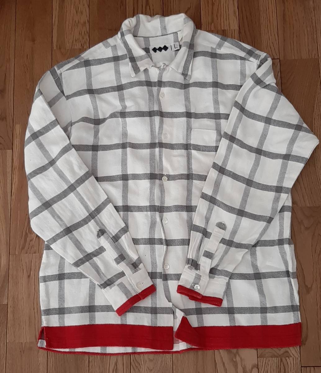 FINESSE 90s ラインネル GOODENOUGH GOOD ENOUGH ラインネルシャツ