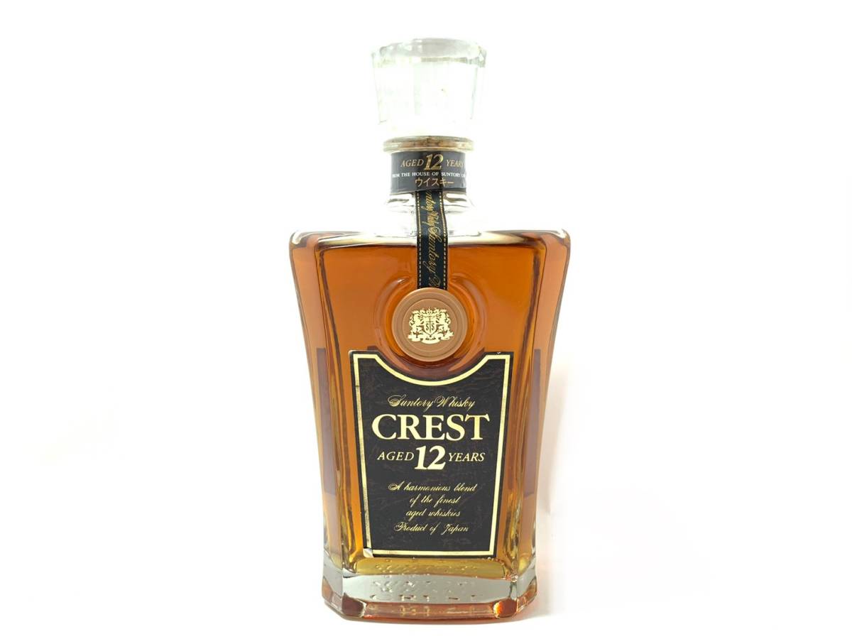 サントリー 未開栓 クレスト CREST 12年 2本 ウイスキー SUNTORY 2本
