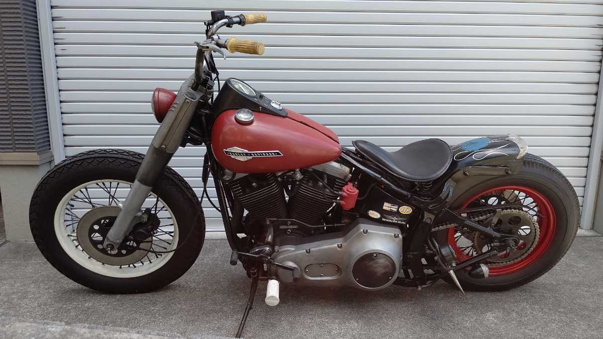 ハーレー 純正マフラー EVO FXSTC エボ ソフテイルカスタム 1999年式 