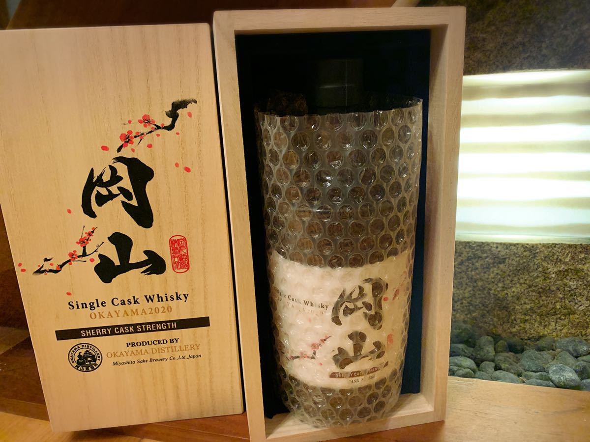 シングルカスクウイスキー岡山 2022 SHERRYCASKSTRENGTH シングル