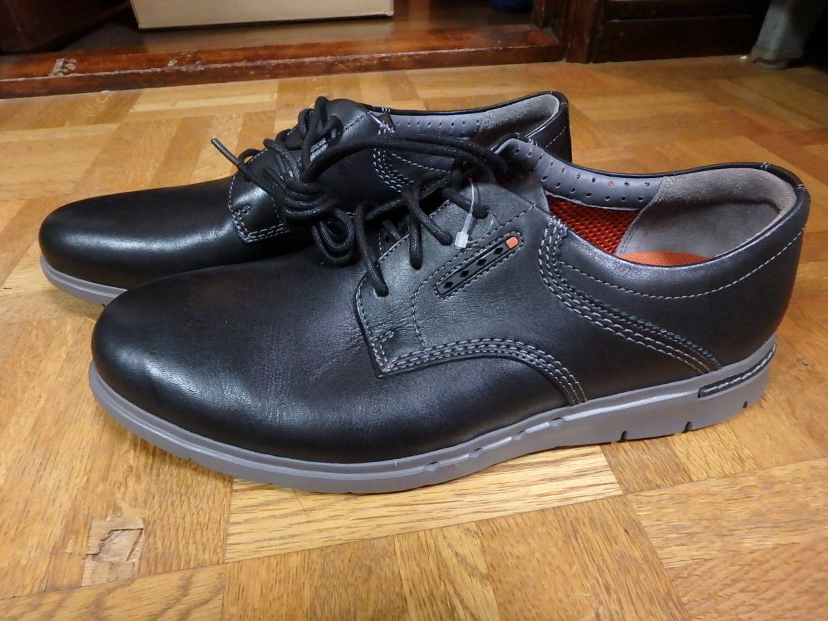  CLARKS クラークス〓UNBYNER LANEアンバイナーレーン レザーシューズ〓黒レザー 27.5cm 展示品(9.5インチ)｜売買されたオークション情報、yahooの商品情報をアーカイブ公開 - オークファン 9.5インチ