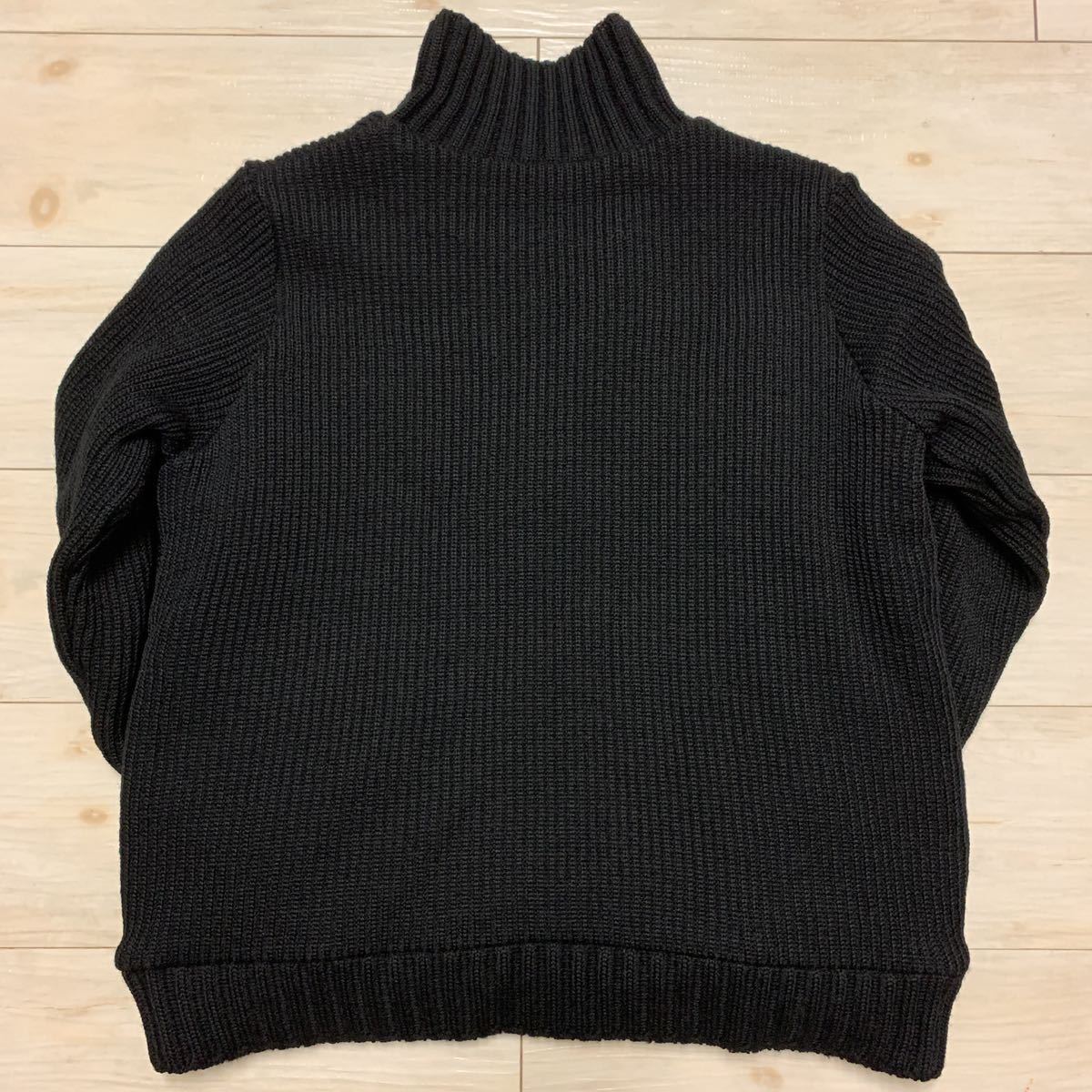 厚手 TENDERLOIN テンダーロイン ジップアップヘヴィーニット 