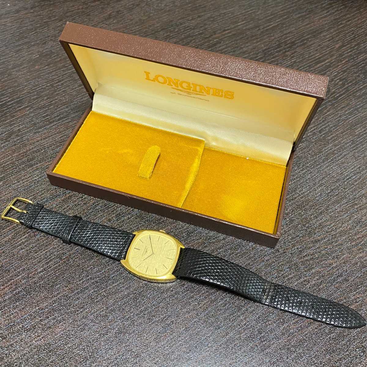 LONGINES ロンジン 832-SWISS-6190 手巻き メンズ 腕時計 稼働品 箱  