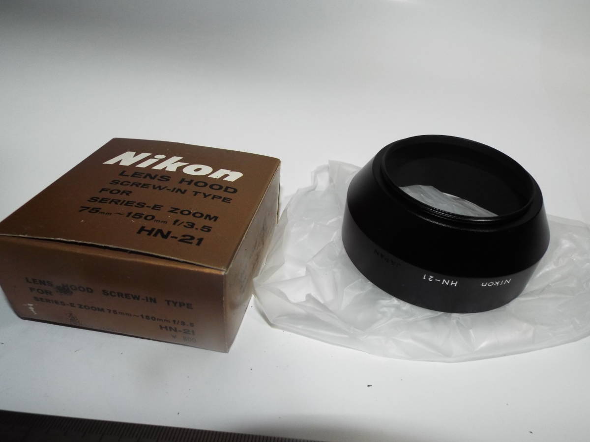 デッドストック ニコン75150㎜用レンズフード HN21 A78(ニコン)｜売買されたオークション情報、yahooの商品情報をアーカイブ