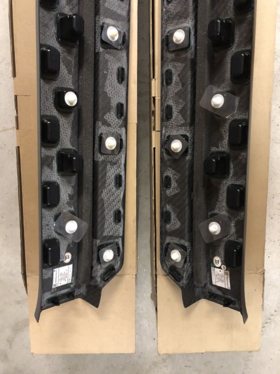 希少 レクサス LC500 LC500h スカッフプレート カーボン レクサス純正