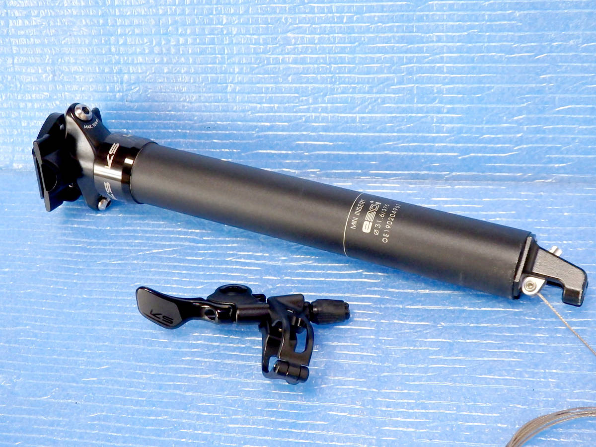 31.6mm/75mm ○ KS E20i ドロッパーポスト + リモートレバー(u KS E20 