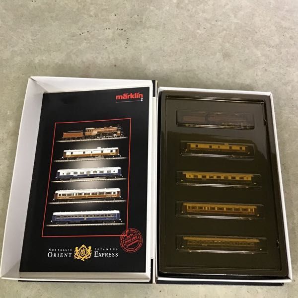 1円～ メルクリン Zゲージ 8108 オリエントエクスプレス 5両セット