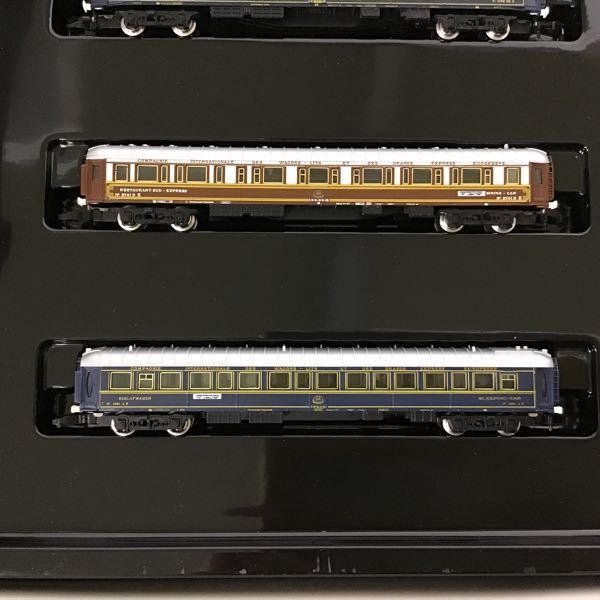 1円～ メルクリン Zゲージ 8108 オリエントエクスプレス 5両セット