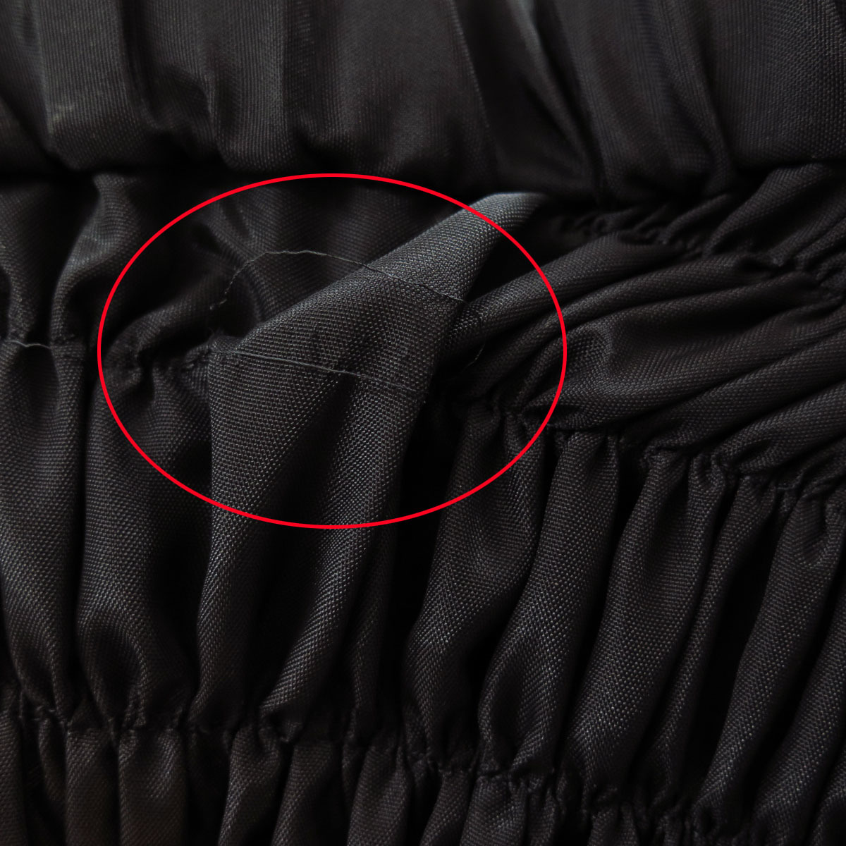 1989 COMME des GARCONS Docking Shirring Skirt Vintage Six  