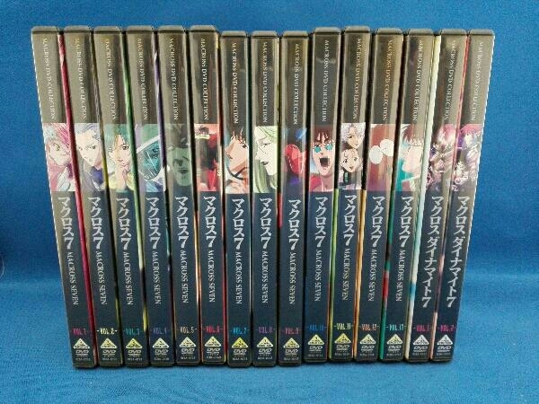 マクロス7 TV版 全13巻＋ダイナマイト7 全2巻 DVD 15枚セット マクロス7 全13巻 マクロス ダイナマイト 全2巻 DVD 15巻セット